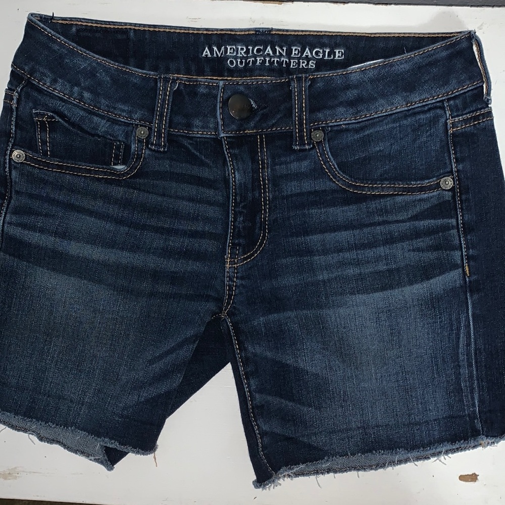 American eagle jean shorts size 2